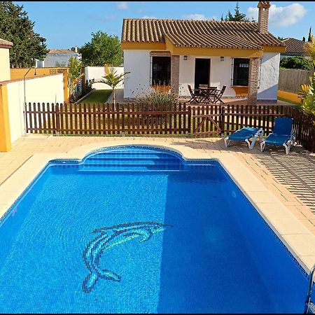 Chalet Con Piscina Privada Conil De La Frontera Bagian luar foto
