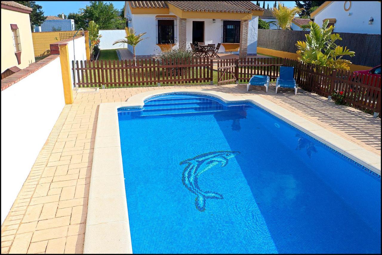 Chalet Con Piscina Privada Conil De La Frontera Bagian luar foto